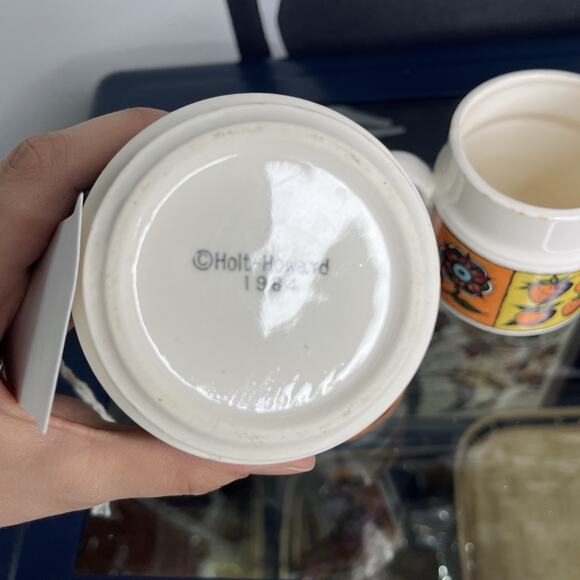 Holt Howard 1964 Early American Creamer and 2 Sugar Dishes No Lids S&P Labels - Picture 6 of 9